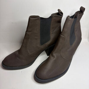 Women's H&M Brown Ankle Boots & Booties Size 9.5